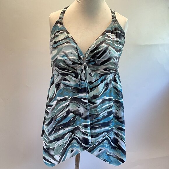 Brand New “Swimwear For All” Top and Bottom Tankini Swimsuit Set - Picture 2 of 15